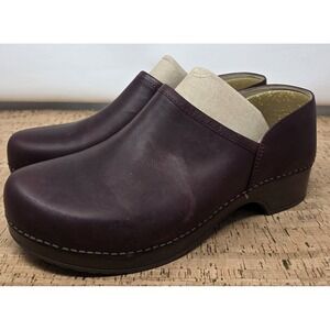 Dansko Shoes Womens 11.5-11 EU‎ 42 Brenna Oiled Pull Up Ruby Style 9431-267800
